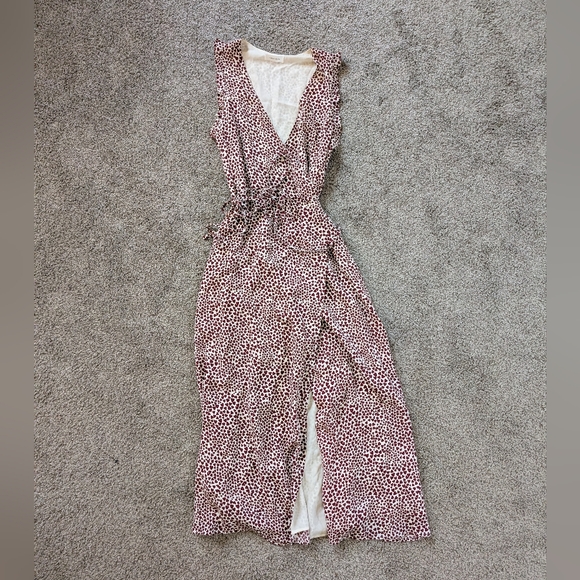 Anine Bing heart print wrap dress - Picture 1 of 5